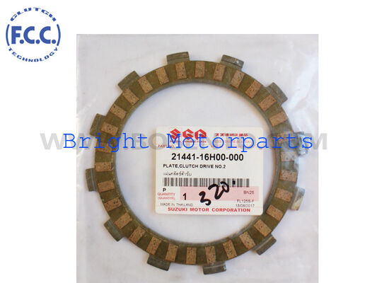 FCC Original Paper-based Motorcycle Clutch Plate for Suzuki FK110, FW110, FL125