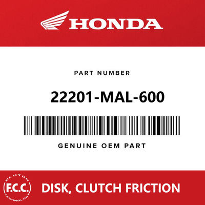 FCC Original Paper-based Motorcycle Clutch Plate Clutch Friction Disk 22201-MAL-600 for Honda CB400 XR400
