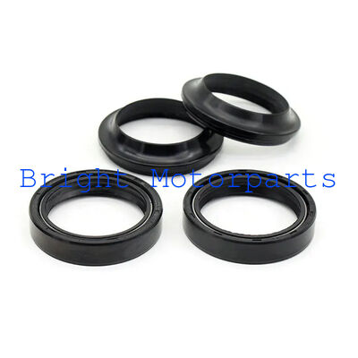 Rubber Front Fork Oil Seal TC Motorcycle Fork Seal Kit 45x57x11mm Complete Dust Seal Set for Fork Maintenance and Repair